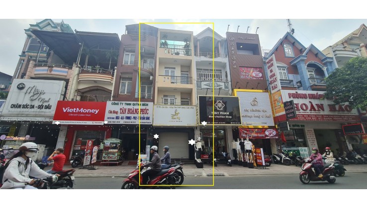 Cho thuê nhà Mặt Tiền Gò Dầu 80m2, 3 Lầu - 29Triệu - KHU CỰC SẦM UẤT